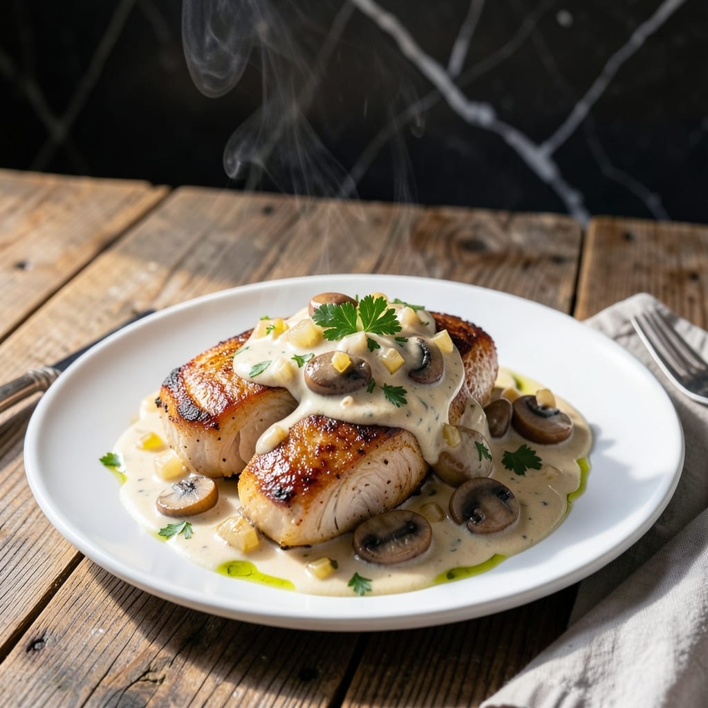 Cream of Mushroom Chicken Instant Pot Recipe: Velvety Sauce and Tender Chicken