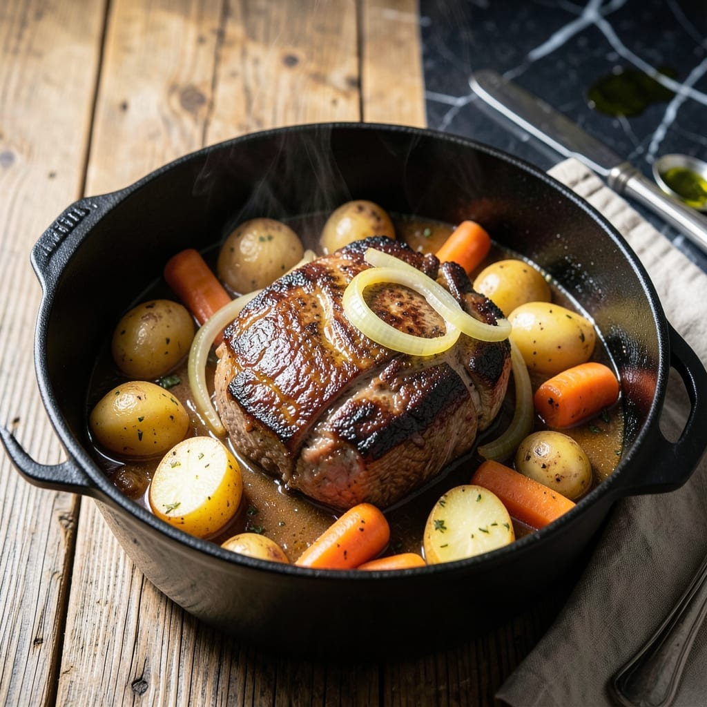 5 Ingredient Pot Roast Recipe: Effortless Slow-Cooked Comfort 5 Ingredient Pot Roast Recipe: Effortless Slow-Cooked Comfort