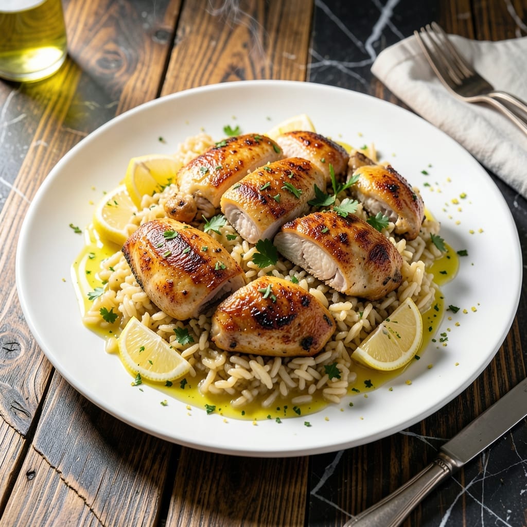 One Pot Lemon Chicken Orzo Recipe: Zesty Brightness With Minimal Cleanup
