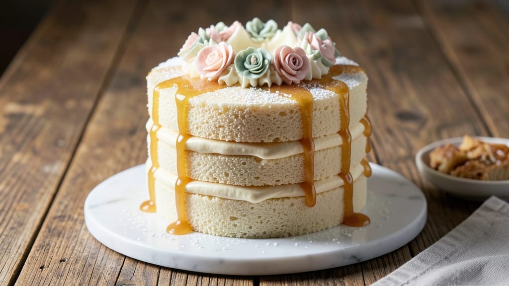 10-Layer Cake Recipe: Stacked Height With Buttery Vanilla Layers