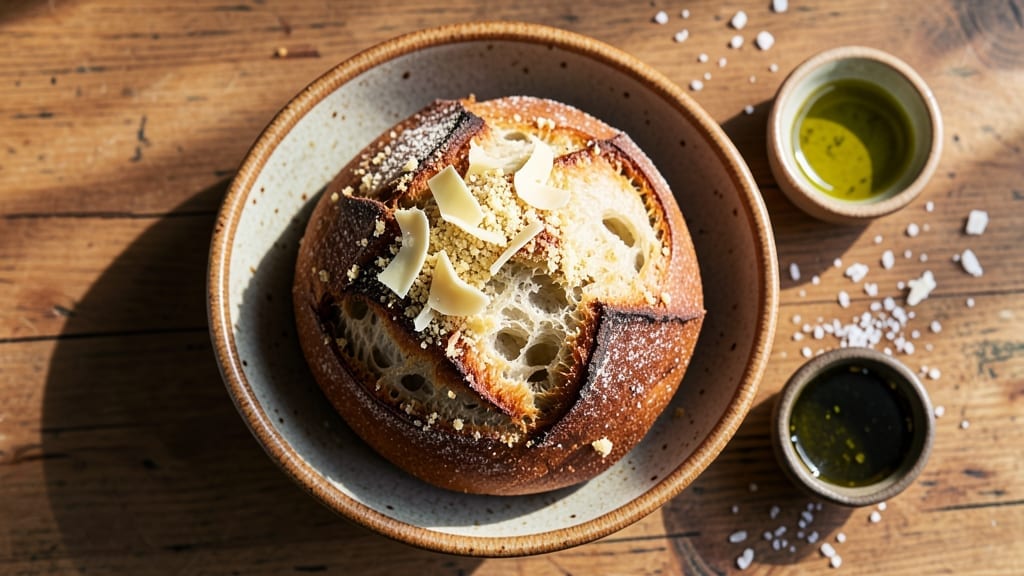 1lb Bread Loaf Recipe: Hands-Off Crusty Perfection in One Bowl