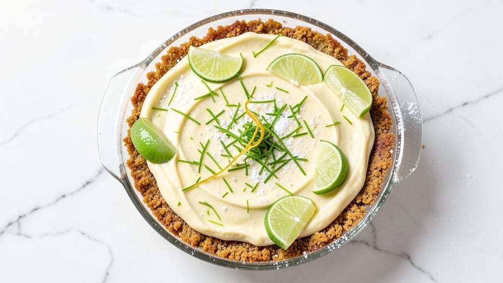 10-Minute Lime Cracker Pie Recipe: Zesty Citrus Crunch in Minutes