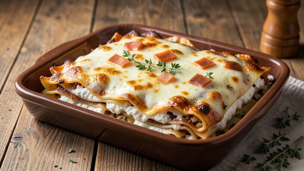 8x8 Ricotta Lasagna Recipe: Layers of Gooey Cheese and Tender Noodles