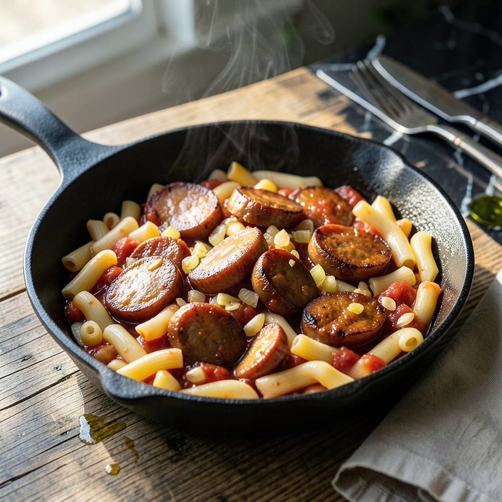 One Pot Hot Dog Pasta Recipe: Smoky Weeknight Simmer