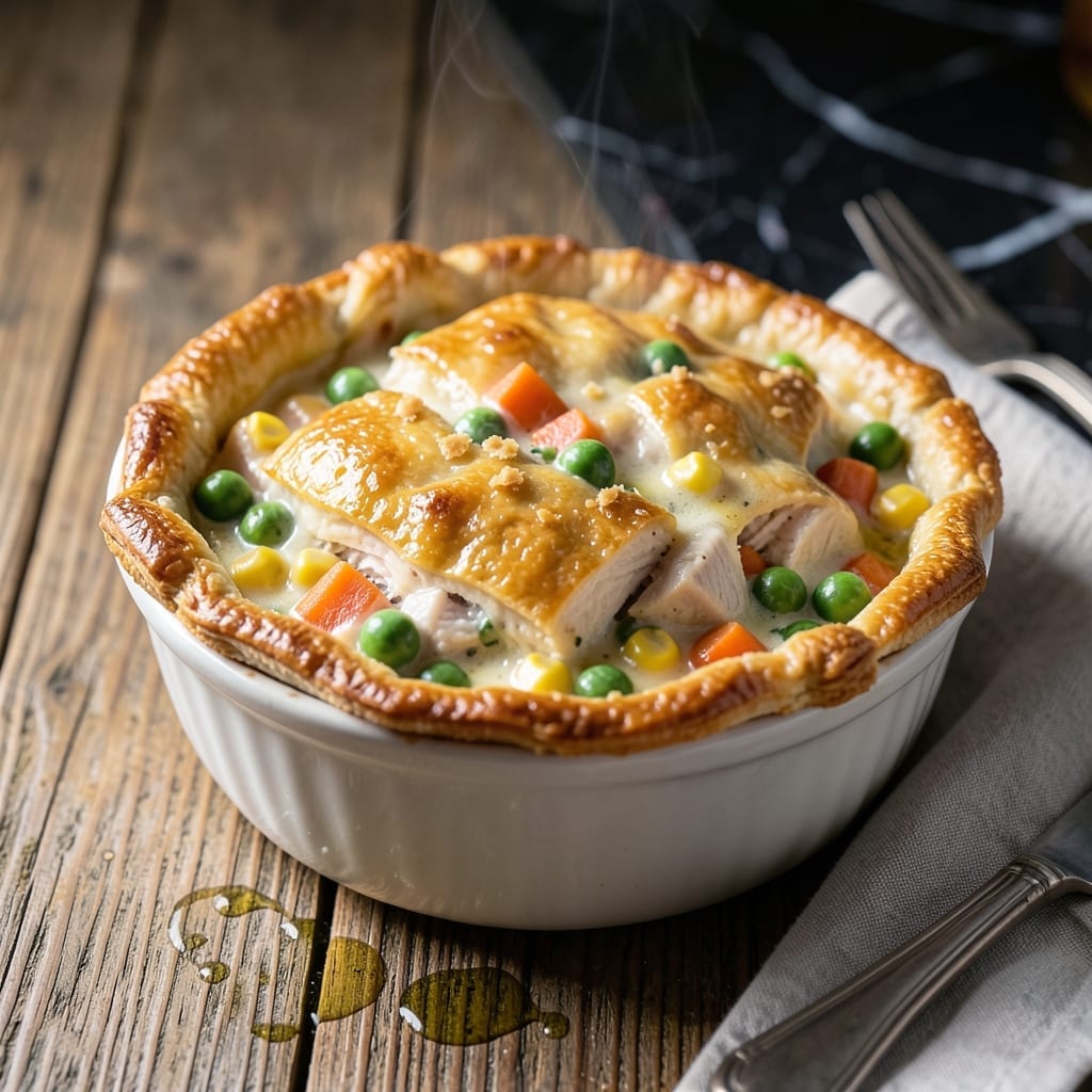 Easy Individual Chicken Pot Pie Recipe Pillsbury: Flaky Crust Comfort in Minutes
