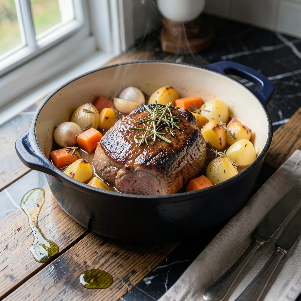 Basic Pot Roast Recipe Oven: Fall-Off-The-Bone Tenderness With Root Vegetables