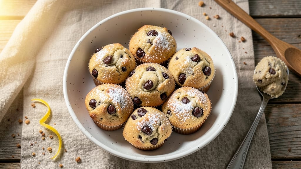 6 Chocolate Chip Muffins Recipe: Triple-Layered Gooey and Crunchy Magic