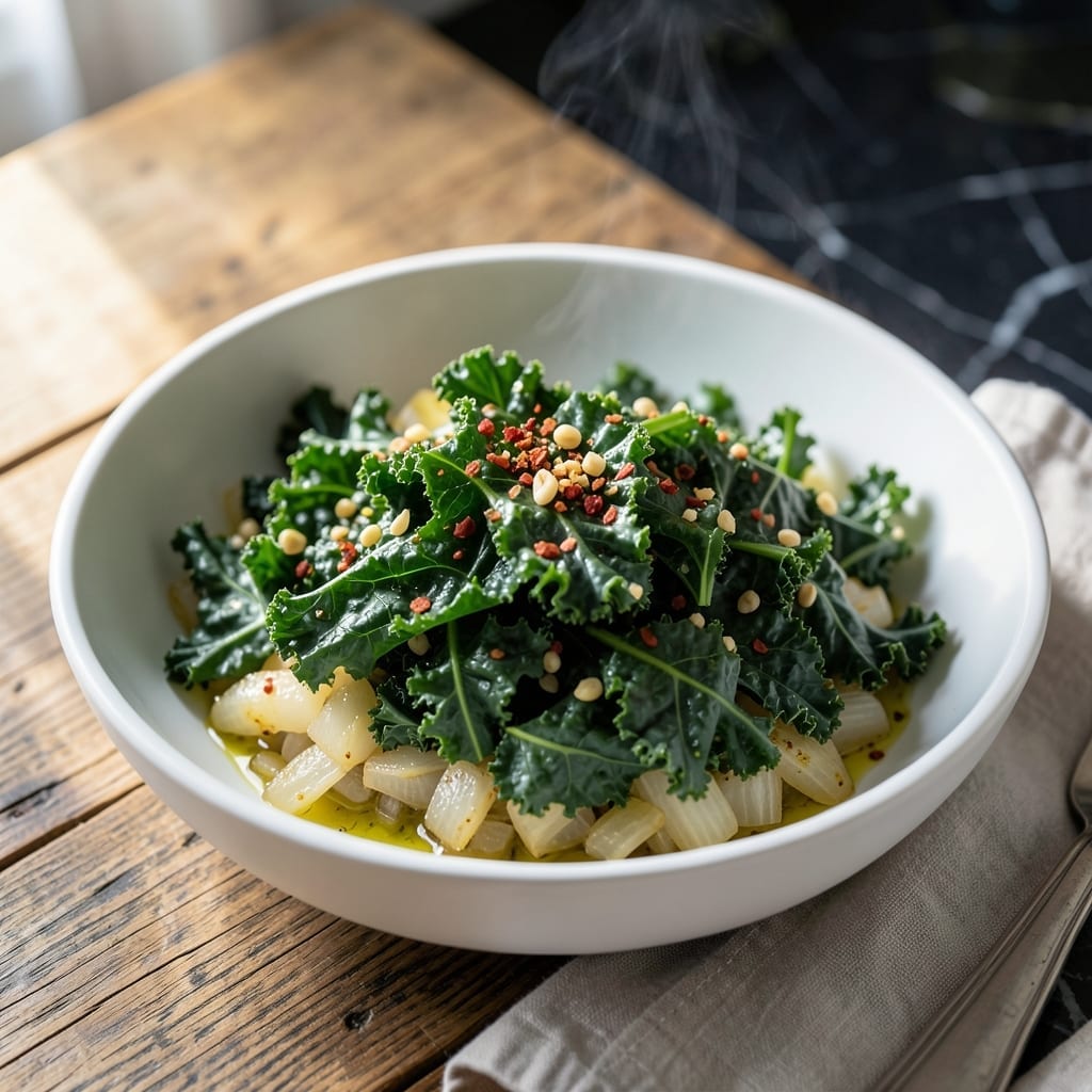 Crock Pot Kale Recipe: Hands-Free Garlicky Greens
