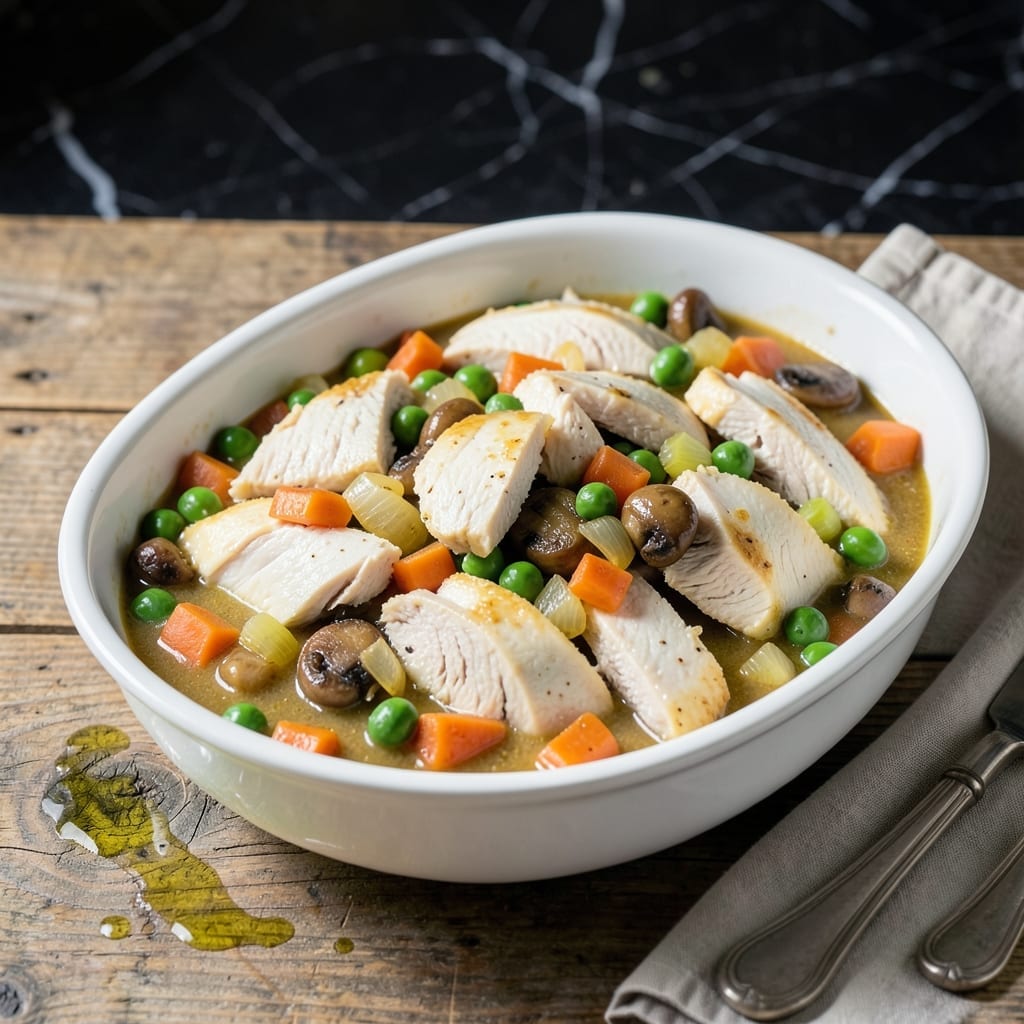 Crustless Turkey Pot Pie Recipe: Savory Comfort Without the Crust