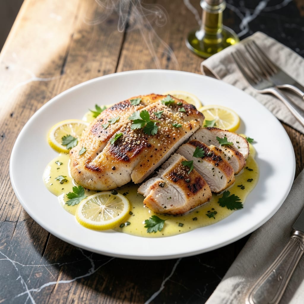 Lemon Chicken Piccata Crock Pot Recipe: Zesty Cream Sauce with Minimal Effort