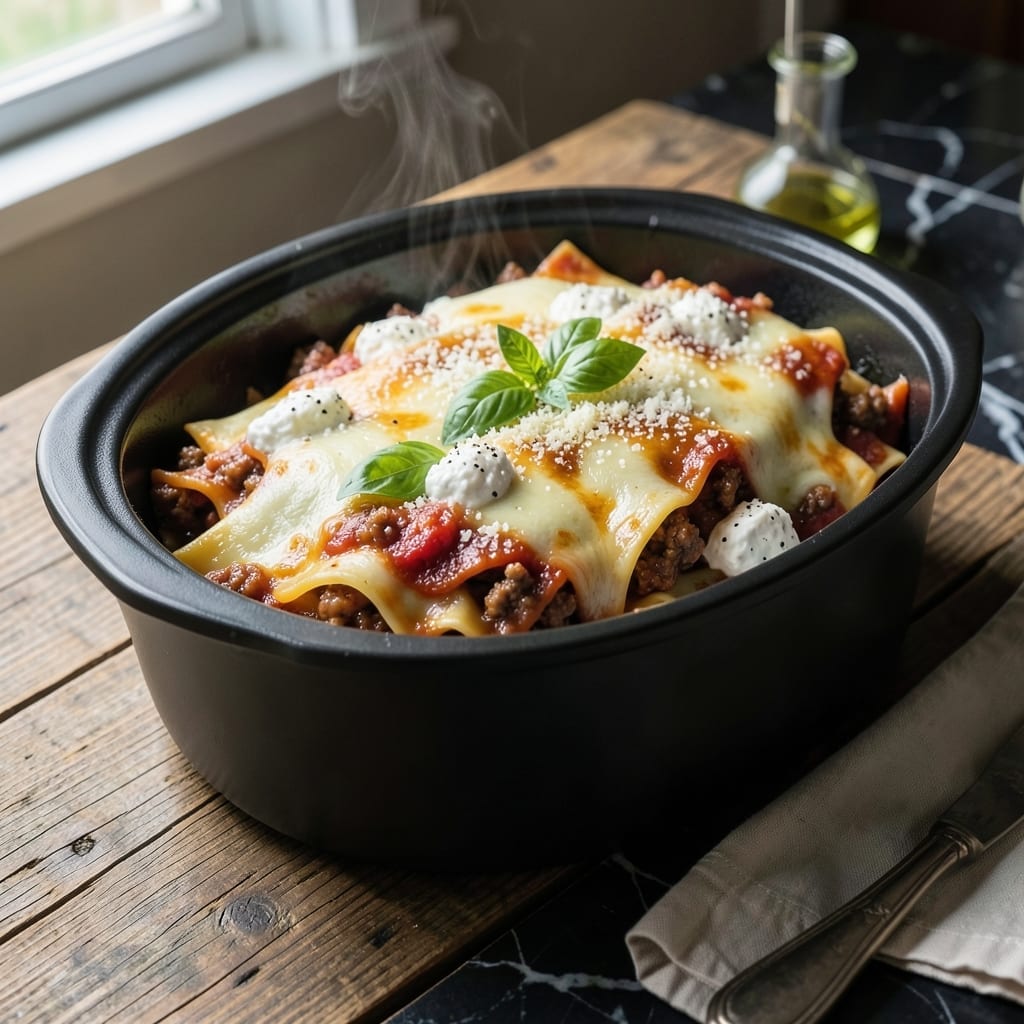 Crock Pot Lazy Lasagna Recipe: Hands-Off Cheesy Layers Crock Pot Lazy Lasagna Recipe: Hands-Off Cheesy Layers