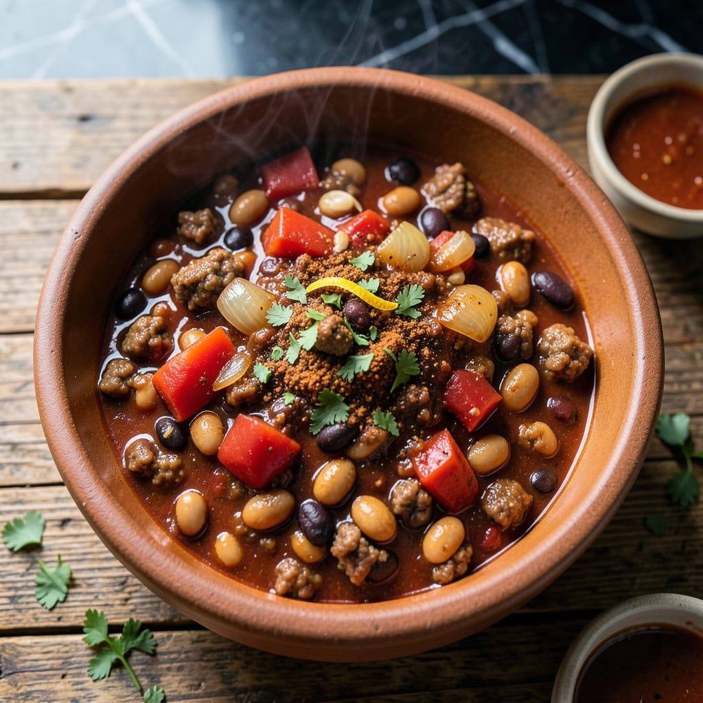 One Pot Chili Recipe: Hearty Beef and Bean Simmer
