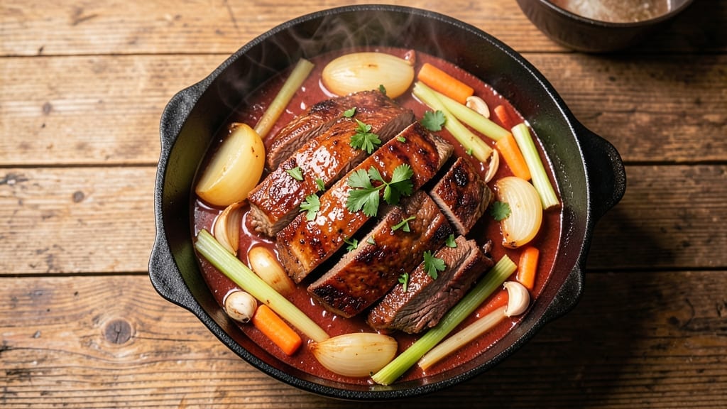 5-Hour No-Peek Beef Stew Recipe: Deep Umami Richness Without the Guilt