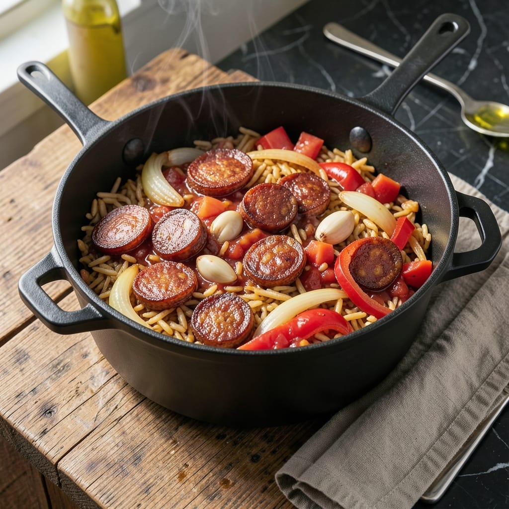 Chorizo One Pot Recipe: Smoky Spanish Flavor in 30 Minutes