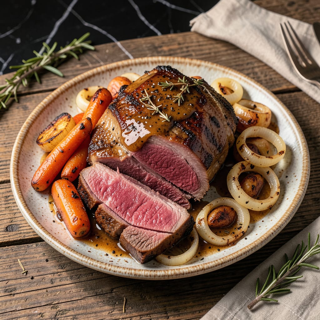 Visual representation of Elk Roast Crock Pot Recipe: Fall Apart Tender Wild Game Comfort
