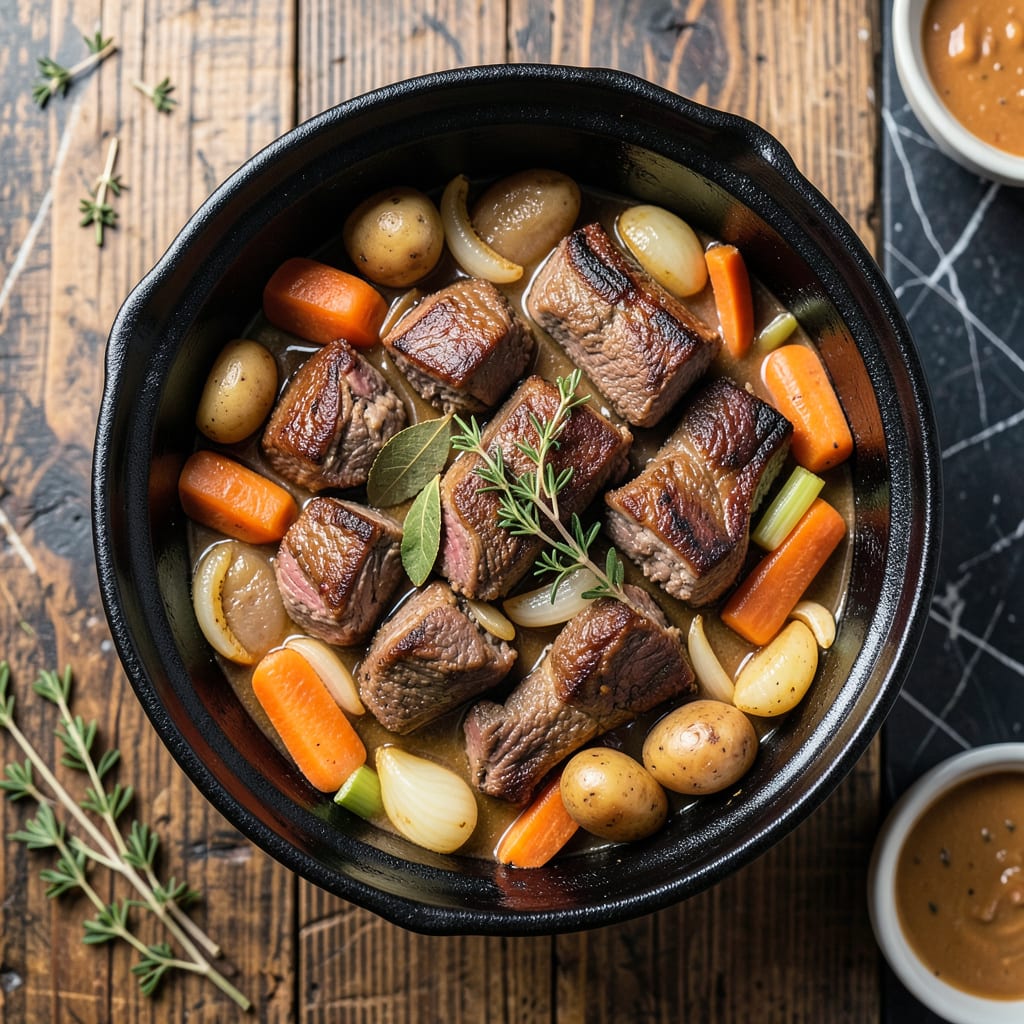 Elk Stew Recipe Crock Pot: Hearty Wild Game Comfort in 8 Hours example with annotations