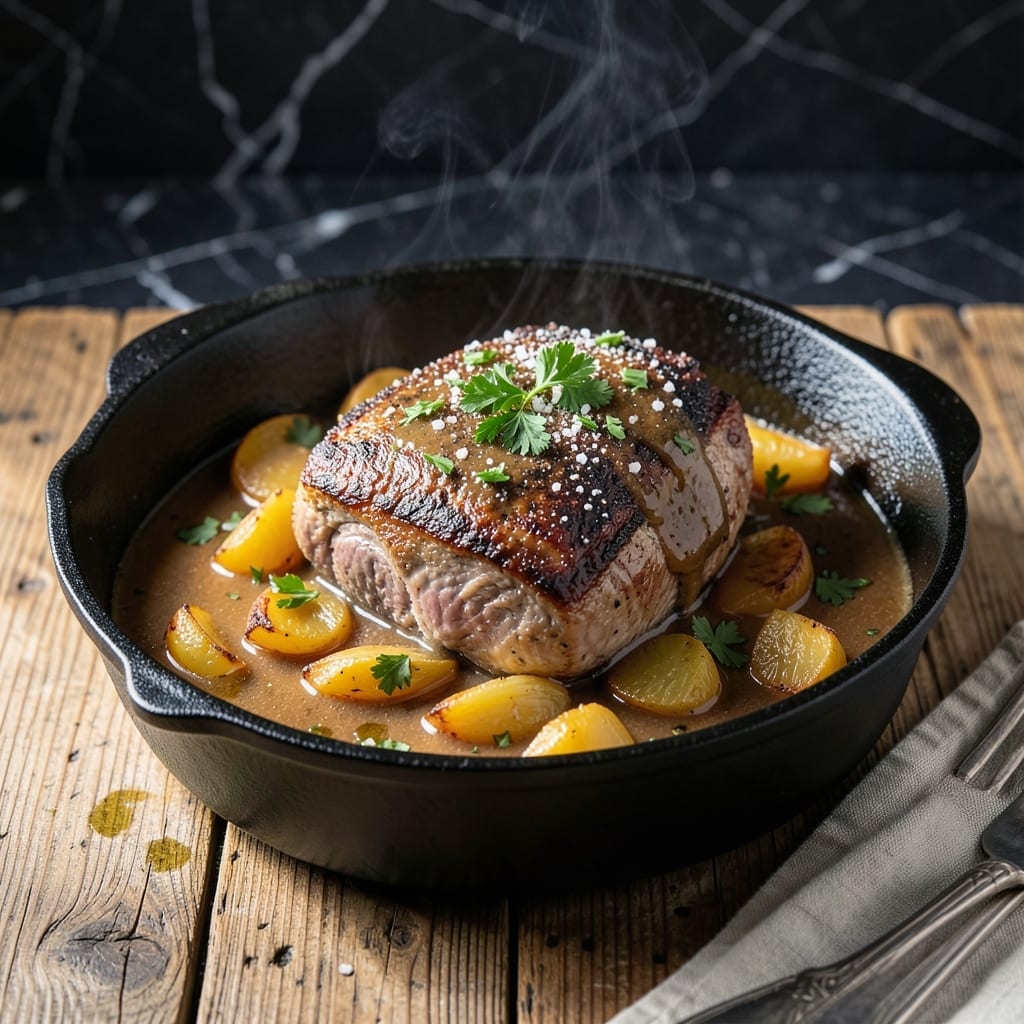 Holiday Pot Roast Recipe: Festive Herb-Braised Beef with Root Vegetables Holiday Pot Roast Recipe: Festive Herb-Braised Beef with Root Vegetables