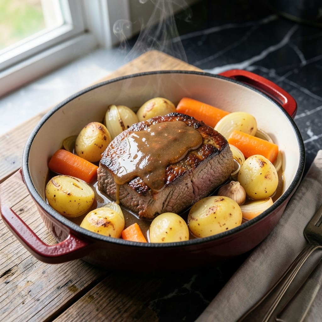 Kid Friendly Pot Roast Recipe: Tender Beef With Sweet Carrots and Potatoes