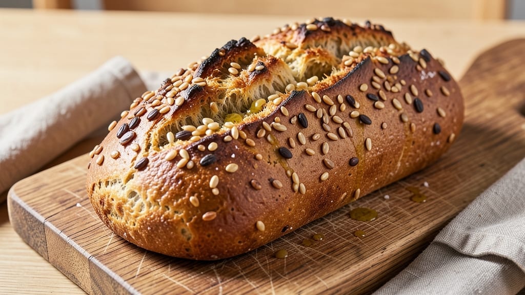 6 Grain Bread Recipe: Nutty Crust and Seedy Texture in One Loaf