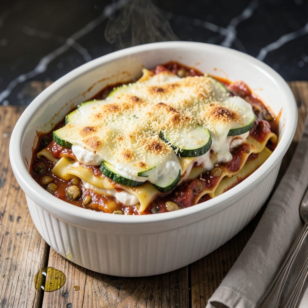 Zucchini Lasagna Crock Pot Recipe: No-Boil Noodles with Garden-Fresh Layers