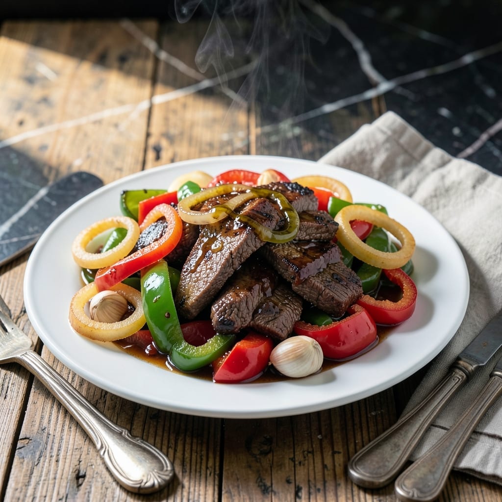 Recipe for Crock-Pot Pepper Steak: Set-It-and-Forget-It Savory Stir-Fry