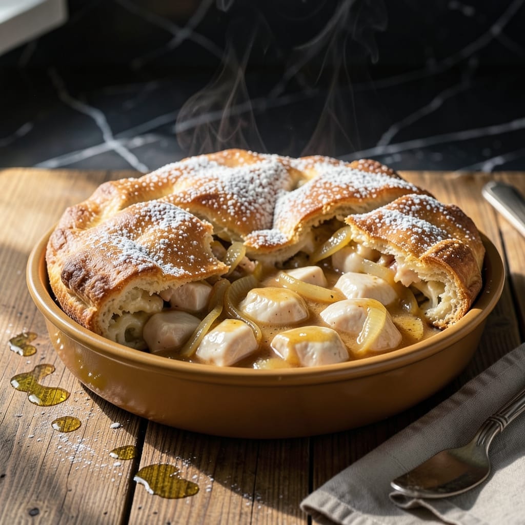 Five Star Chicken Pot Pie Recipe: Buttery Crust With Herb-Infused Filling