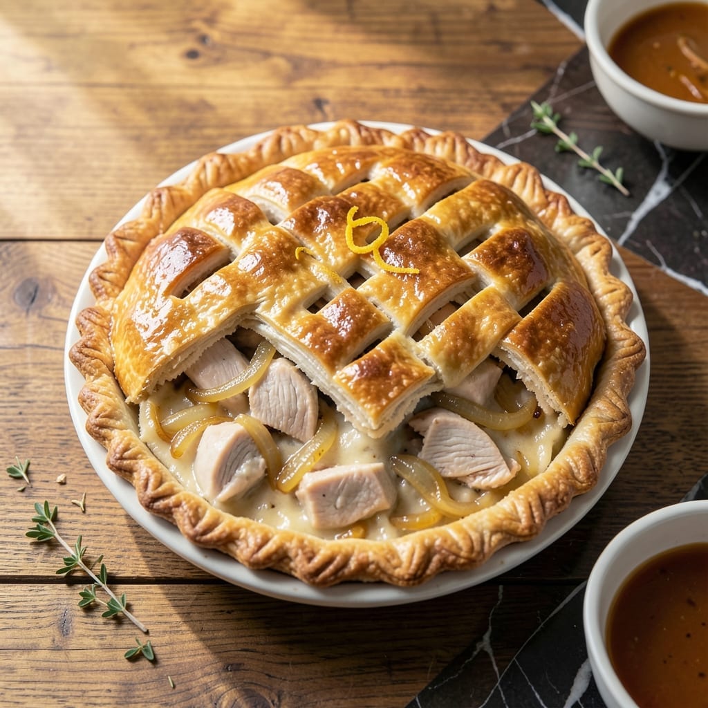 2 Crust Chicken Pot Pie Recipe: Flaky Layers Over Savory Filling