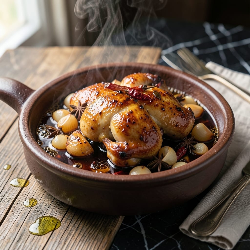 Chinese Clay Pot Chicken Recipe: Clay Pot-Infused Savory Depth