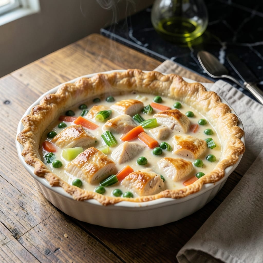 Pioneer Chicken Pot Pie Recipe: Homestyle Filling with Flaky Crust