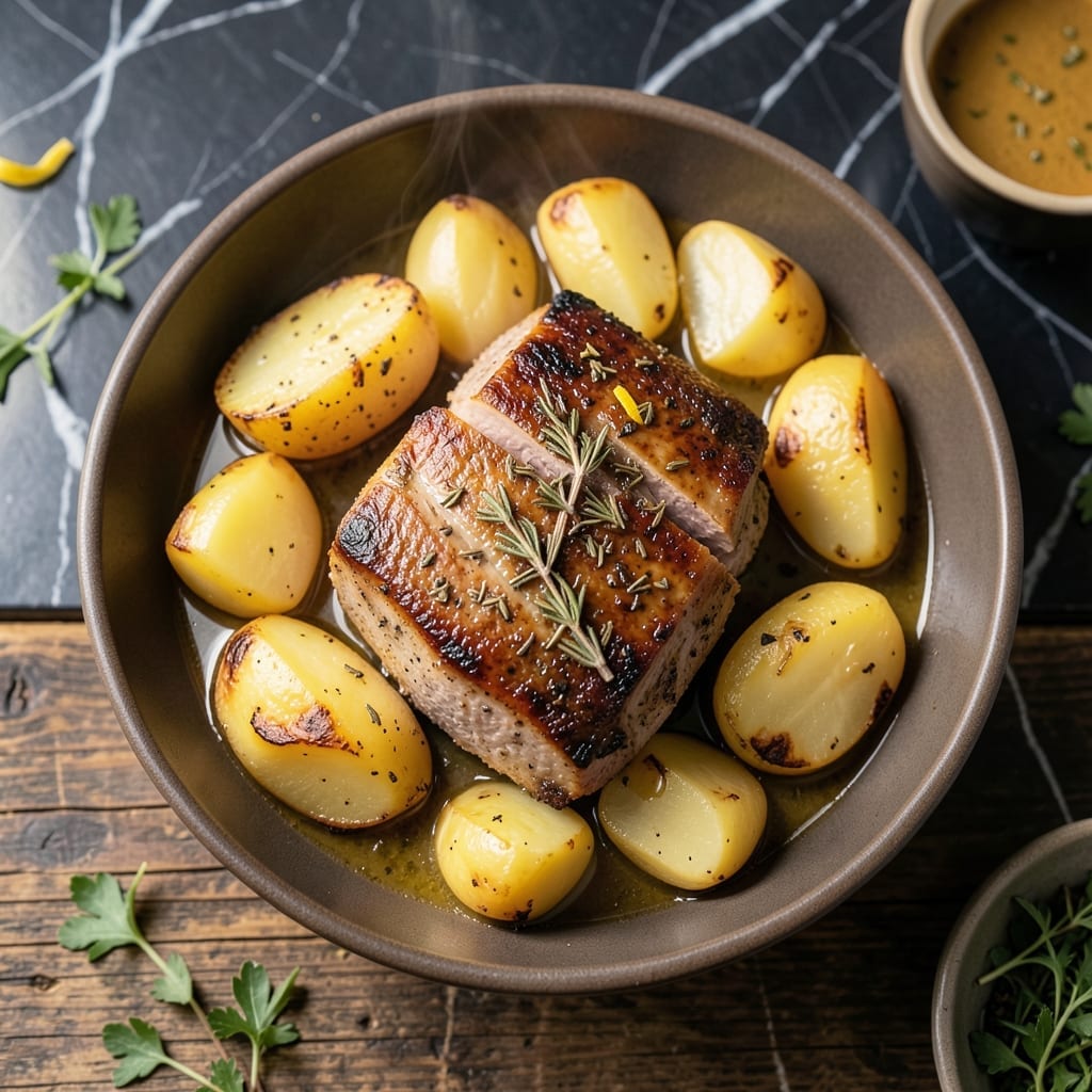 Instant Pot Pork Loin and Potatoes Recipe: Hands-Off Weeknight Feast