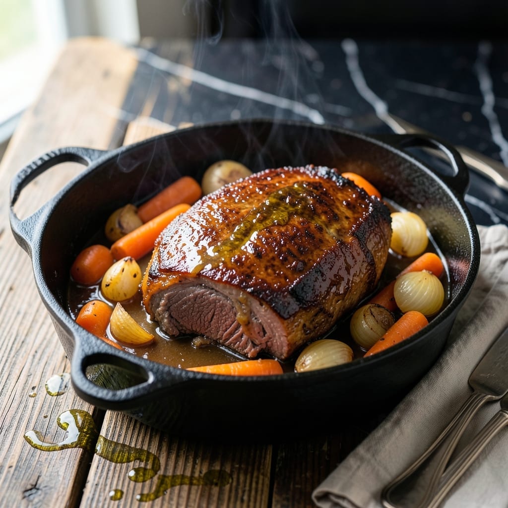ATK Pot Roast Recipe: Dutch Oven Tender Beef with Root Vegetables