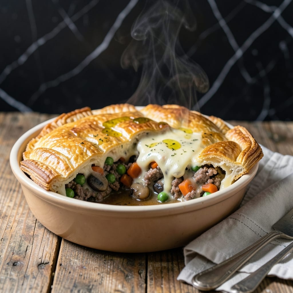 Quick Beef Pot Pie Recipe: Speedy Comfort With Flaky Crust