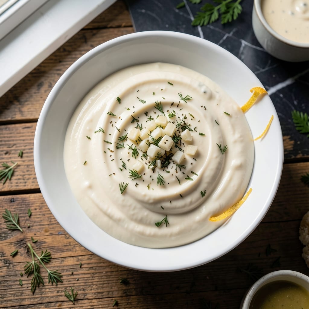 Melting Pot House Dressing Recipe: Creamy Garlic and Herb Infusion