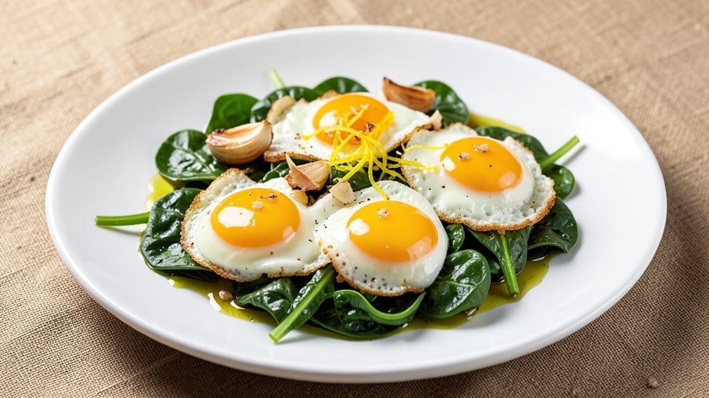3 Egg Spinach Recipe: Silky Sautéed Greens in 10 Minutes