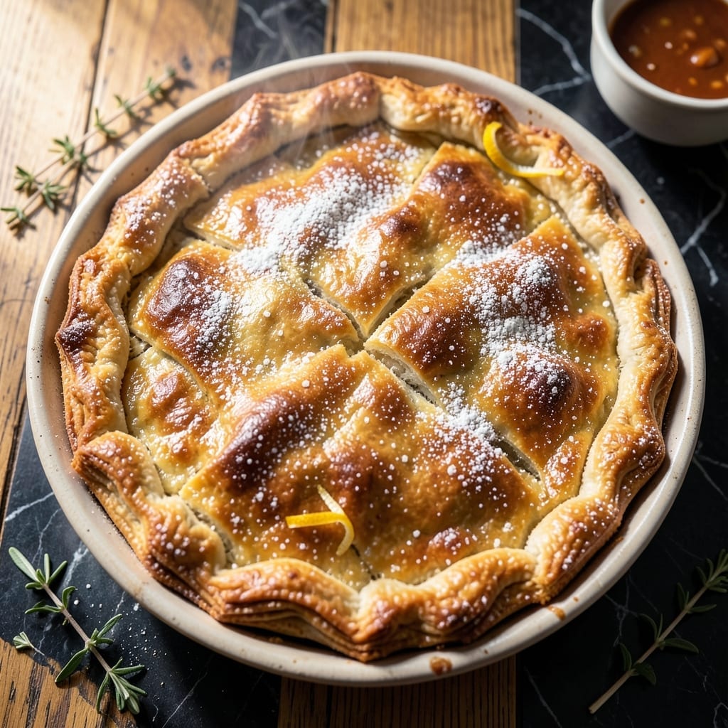 Flaky Pot Pie Crust Recipe: Buttery Layers That Shatter With Every Bite