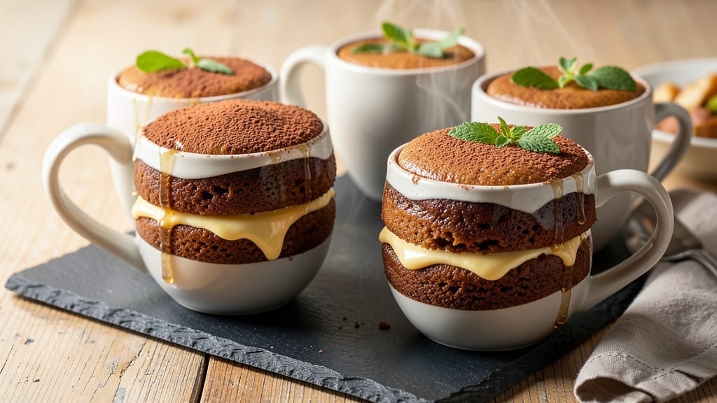 5 Minute Cake in a Cup Recipe: No-Bake Chocolate Fudge Magic 5 Minute Cake in a Cup Recipe: No-Bake Chocolate Fudge Magic
