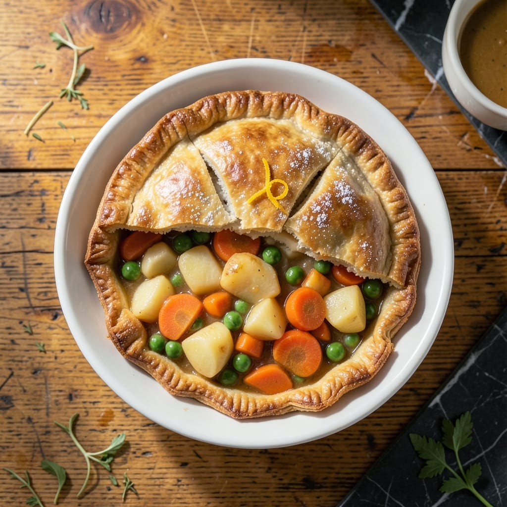 Low Sodium Pot Pie Recipe: Flaky Crust With Hearty Filling Low Sodium Pot Pie Recipe: Flaky Crust With Hearty Filling
