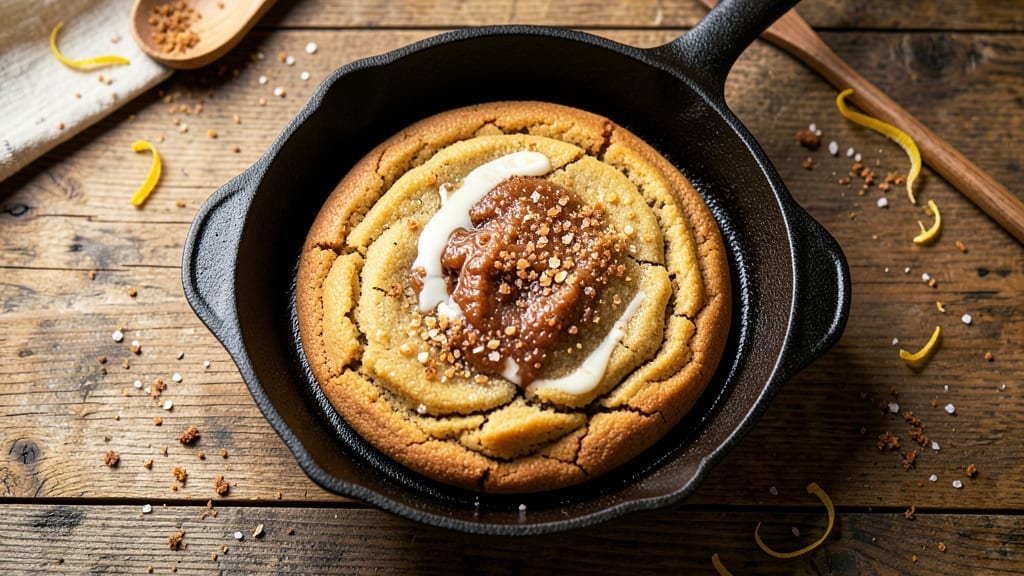8 Inch Cast Iron Skillet Cookie Recipe: Buttery Crunch With Gooey Centers