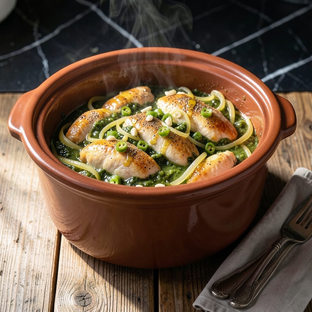 Salsa Verde Chicken Crock Pot Recipe: Tangy Tomatillo Infusion Salsa Verde Chicken Crock Pot Recipe: Tangy Tomatillo Infusion