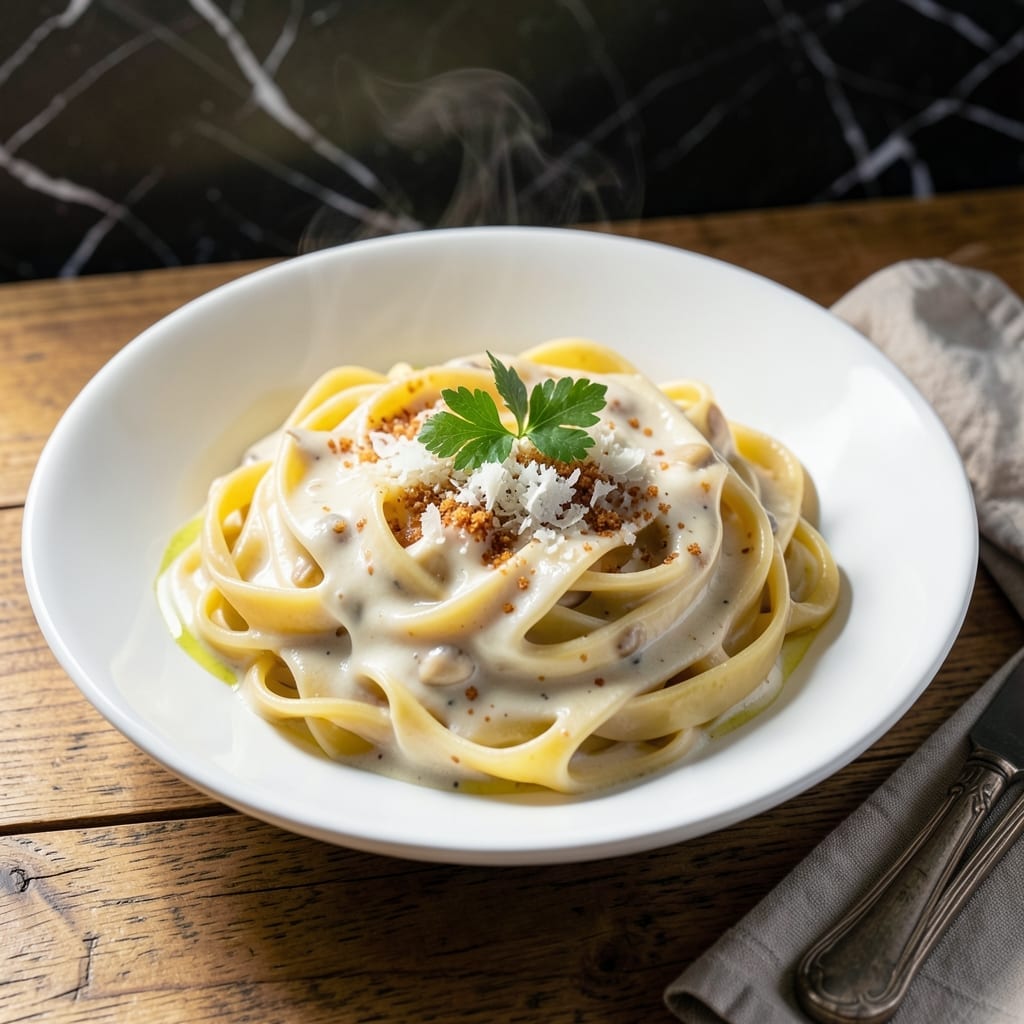 One Pot Fettuccine Alfredo Recipe: No-Boil Pasta Magic