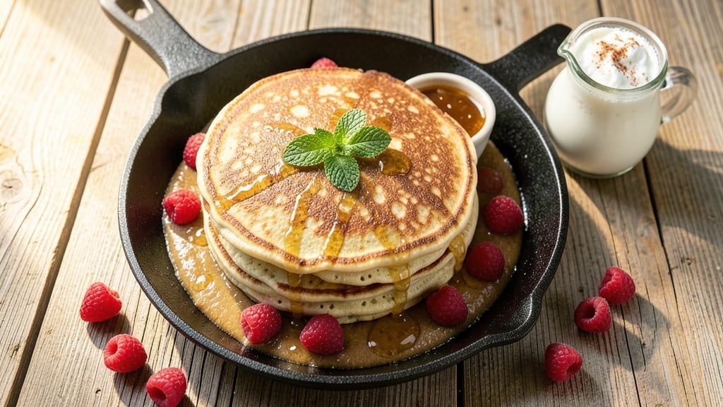 4 Egg Pancakes Recipe: Fluffy Stacks Without a Single Flip