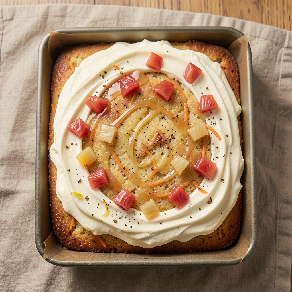 8x8 Carrot Cake Recipe With Pineapple: Tropical Twist in One Pan
