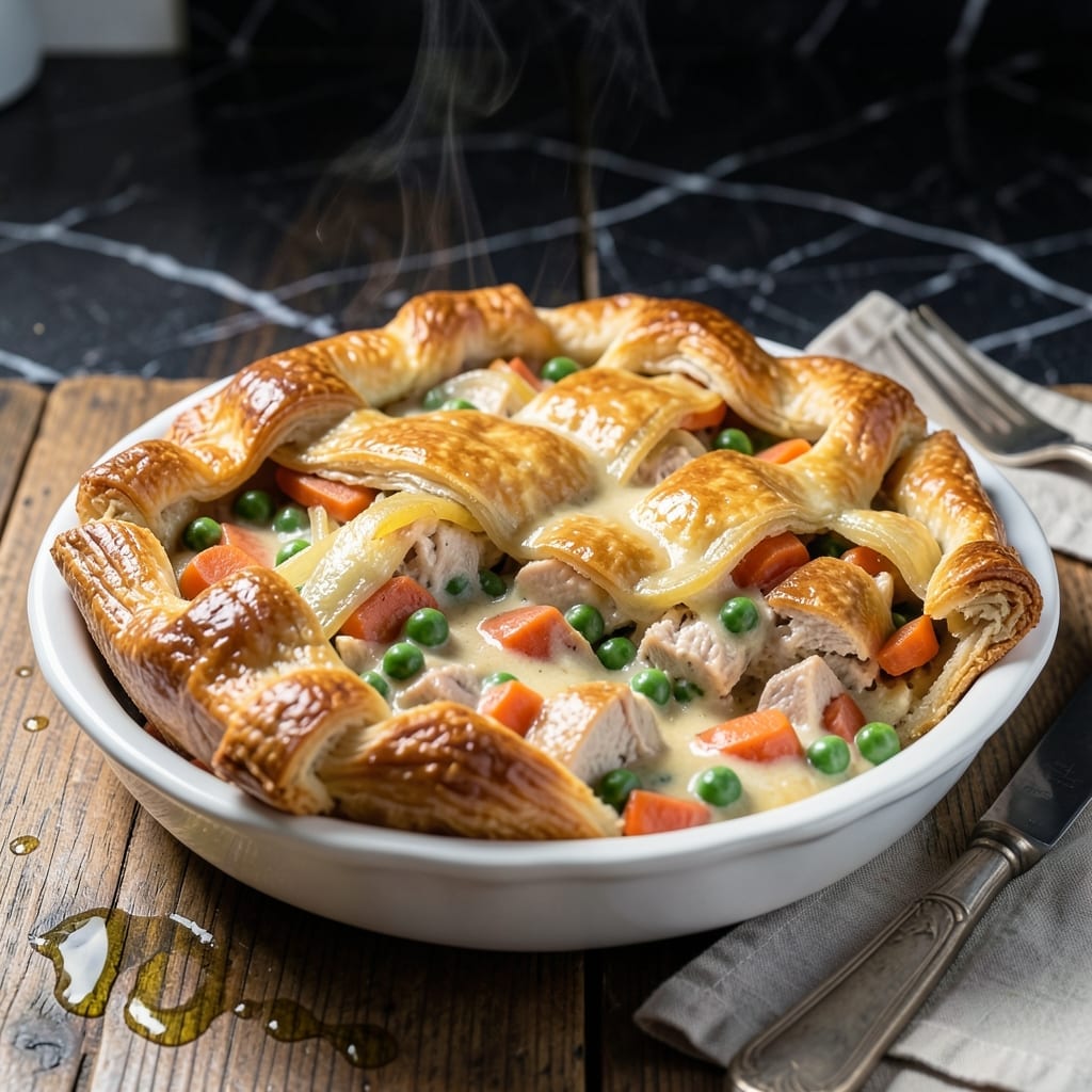 Chicken Pot Pie Recipe YouTube: Homemade Comfort With Peas and Carrots