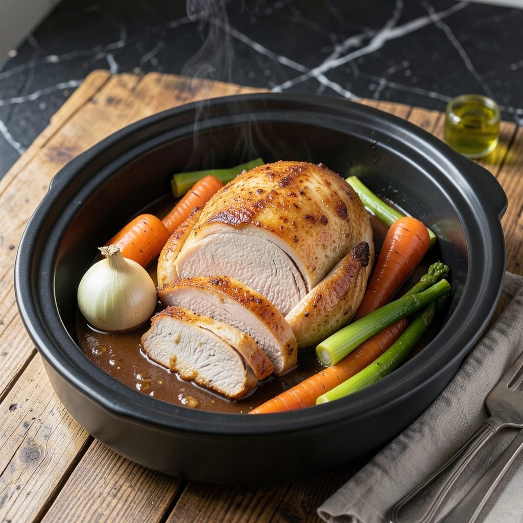 Turkey and Gravy Crock Pot Recipe: Hands-Off Holiday Feast Turkey and Gravy Crock Pot Recipe: Hands-Off Holiday Feast