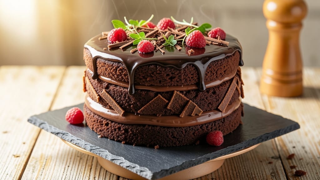 7 Layer Chocolate Cake Recipe: Fudgy Centers and Crispy Layers