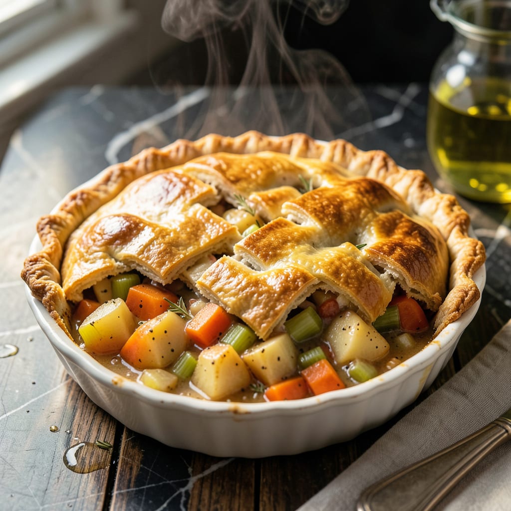 Comprehensive family pot pie recipe visual reference