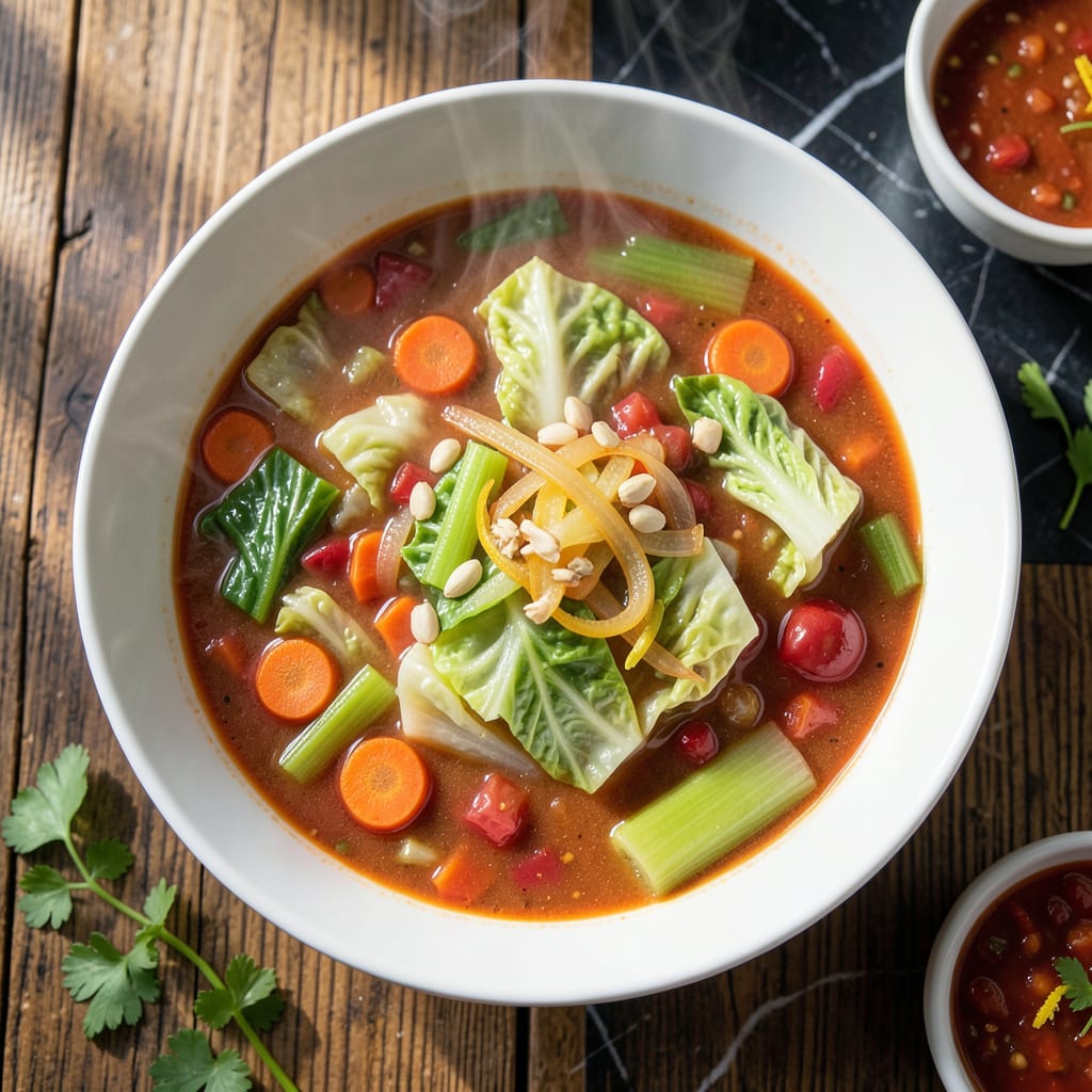Fat Burning Cabbage Soup Recipe Slow Cooker: Effortless Detox in a Bowl detailed visual guide