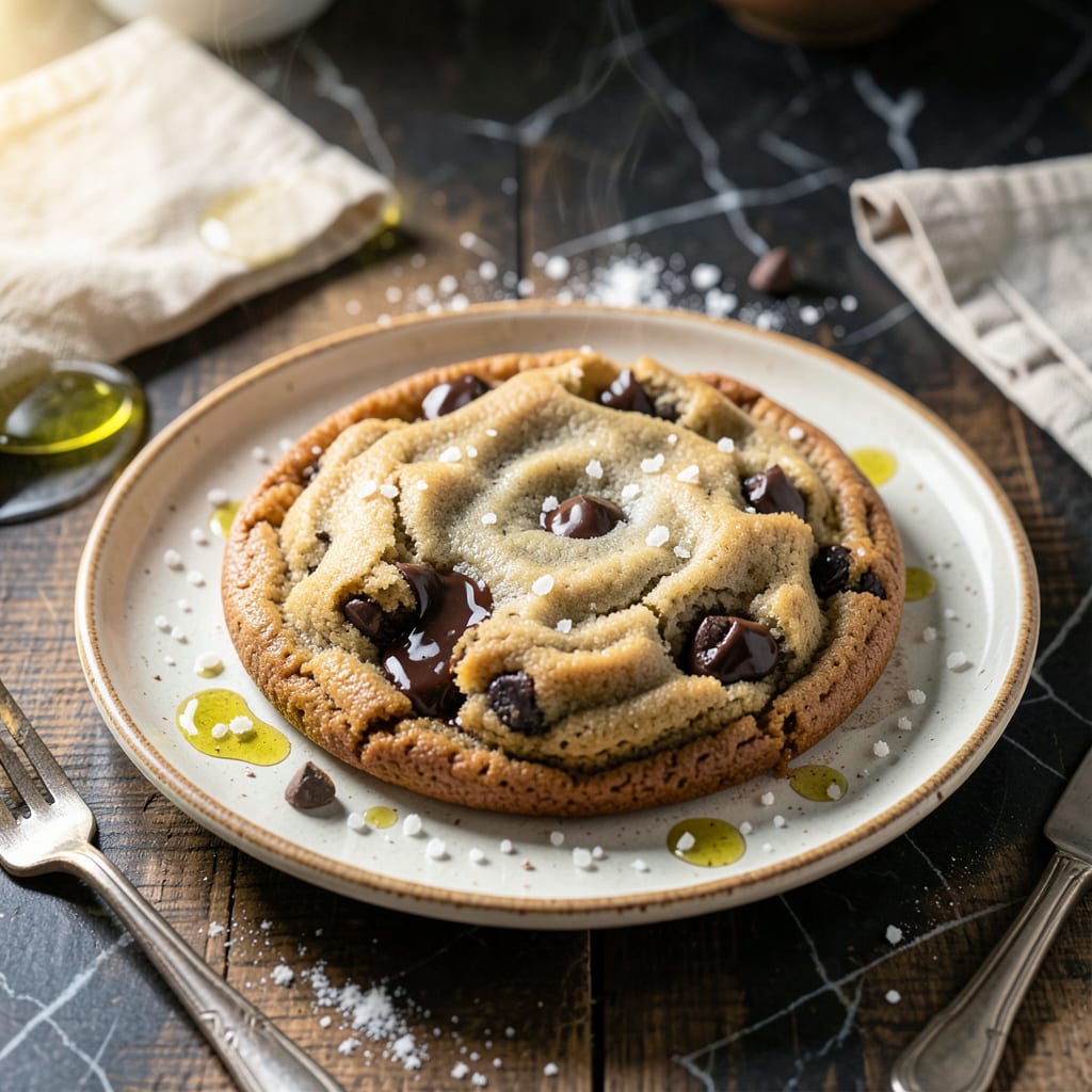Complete Fat Chocolate Chip Cookie Recipe: Bakery Style Thick and Gooey overview image