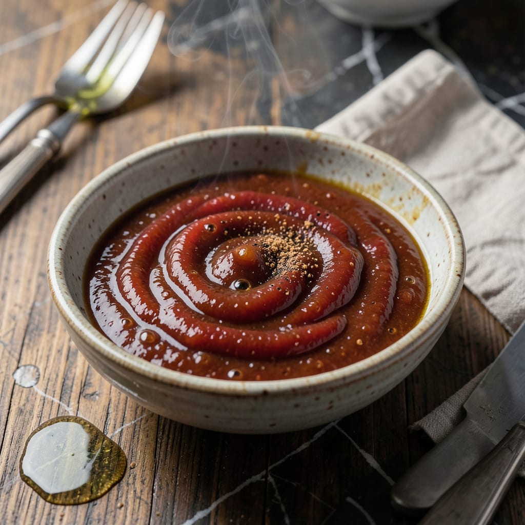 Fat Free BBQ Sauce Recipe: Tangy Boldness Without the Fat example with annotations