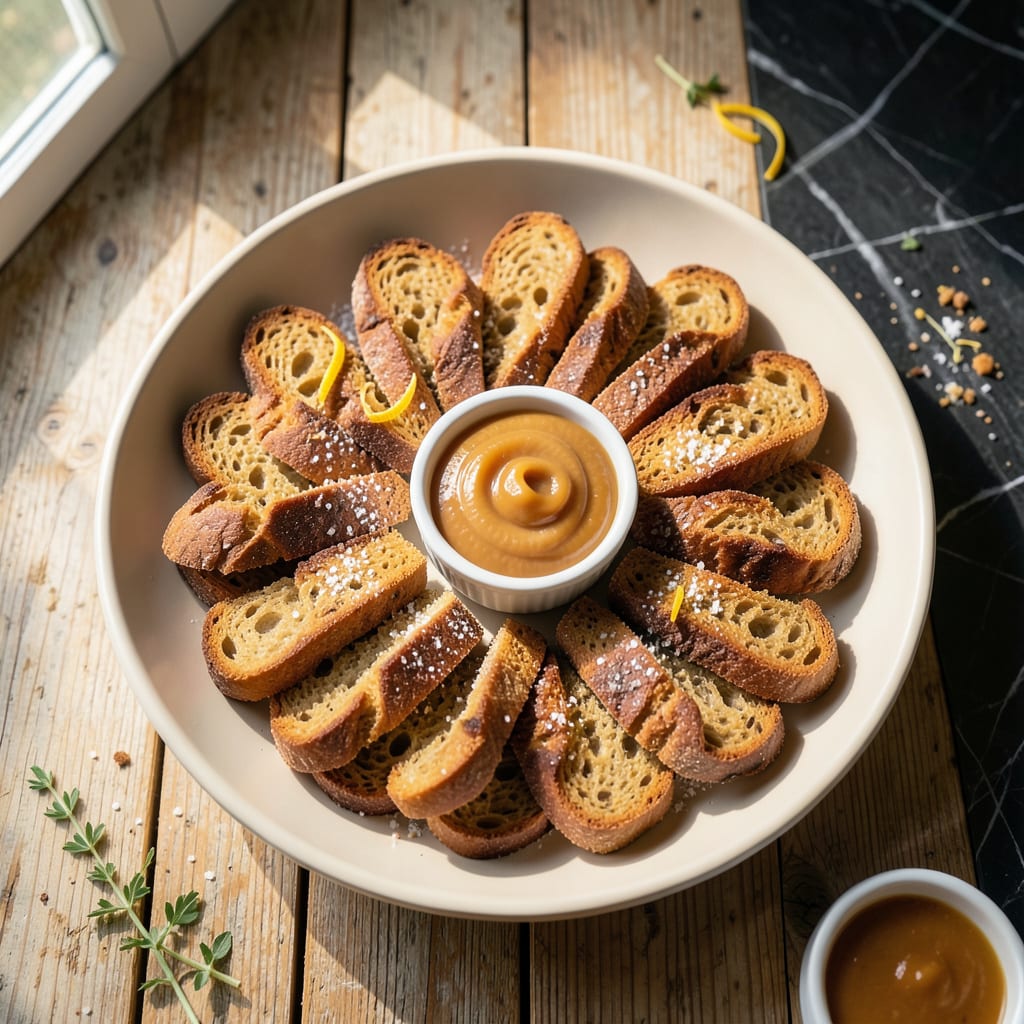 Fat Free Biscotti Recipe: Twice Baked Italian Crunch Without the Guilt example with annotations